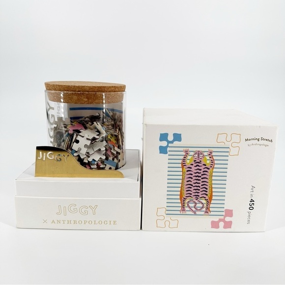 Anthropologie x Jiggy puzzle set "Morning Stretch - Picture 7 of 8